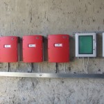 Azienda Agricola  Franco e Davide Chiussi Vigatto Parma - PV 19,35 kWp totalmente integrato. Moduli Sanyo HIT 215 NKE05.